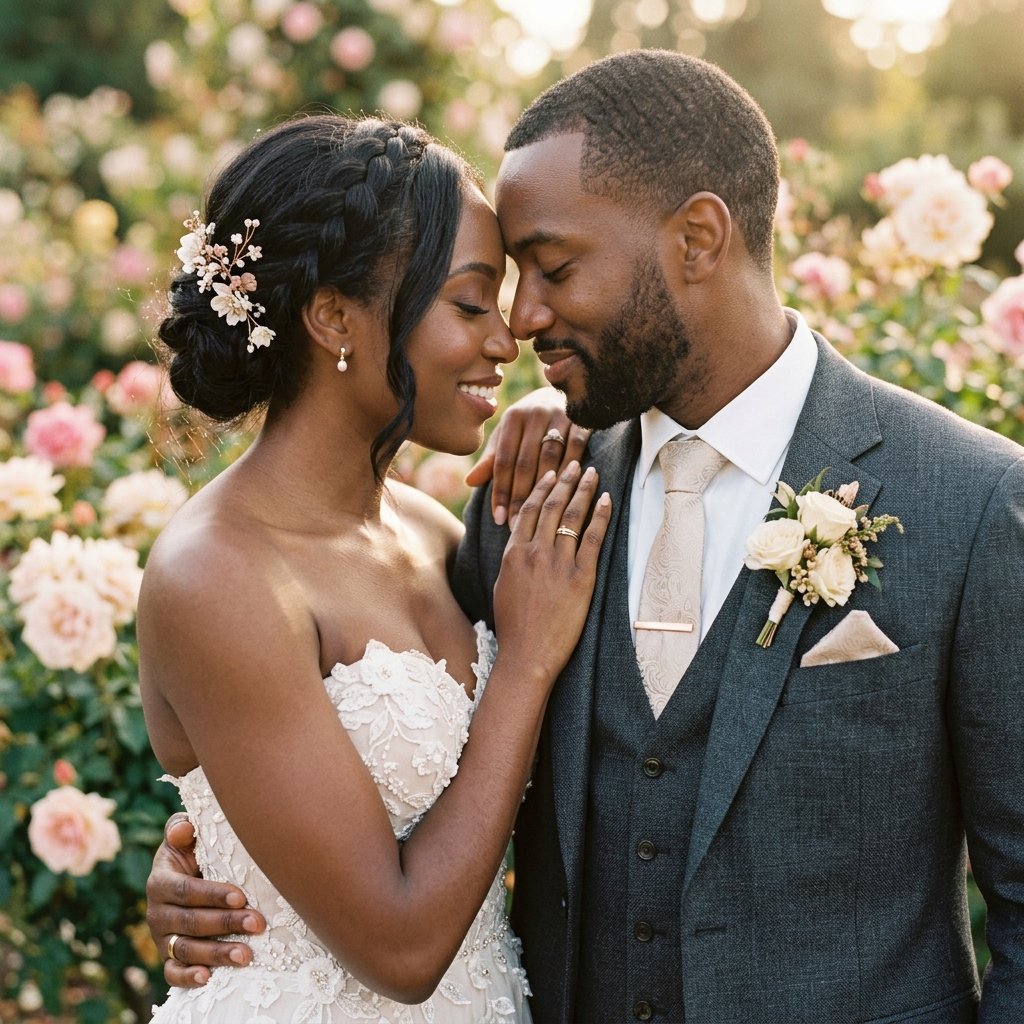 Kwabena and Kristine — an intimate moment